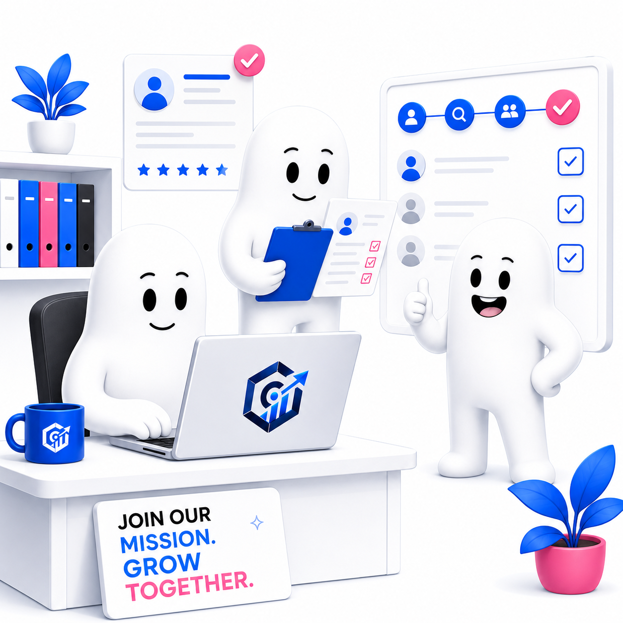 WhiteSpot careers and hiring cartoon illustration